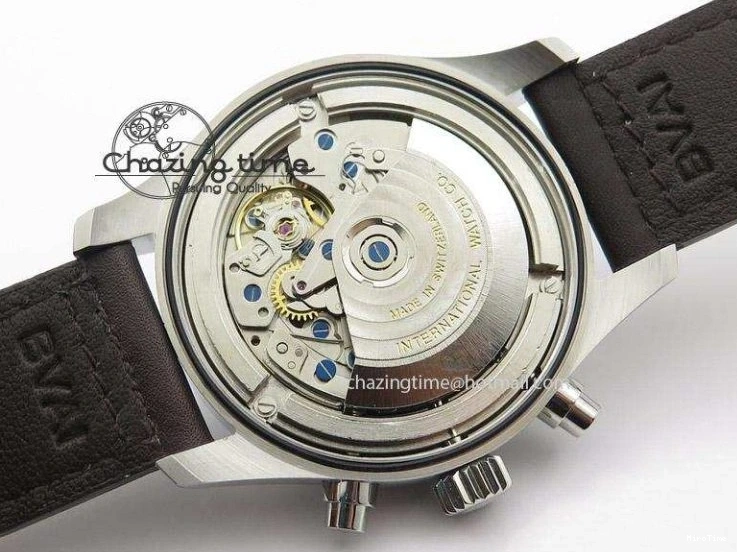 MIROTIME 0319 Pilot Chrono 377706 “Le Petit Prince” V6F Best Edition Blue Dial on Brown Leather Strap A Colorful 7387